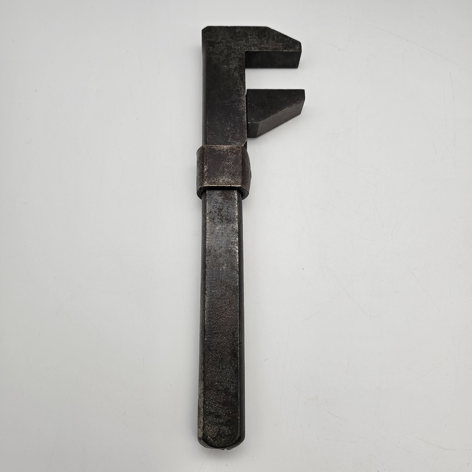 Antique Hande H&E Quick Sliding Monkey Wrench Massachusetts 