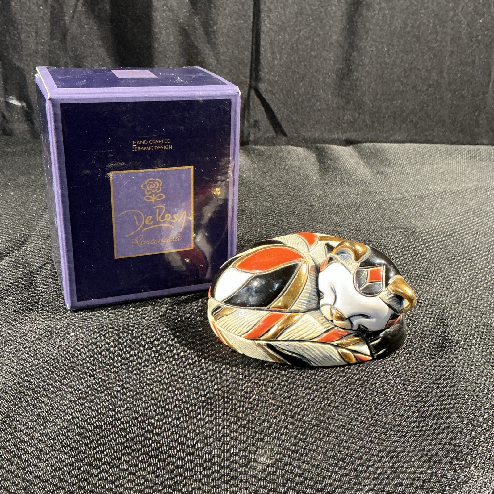 De Rosa Rinconada ~ Sleeping Cat ~ #800 ~ Anniversary Collection ~ Uruguay ~ Box