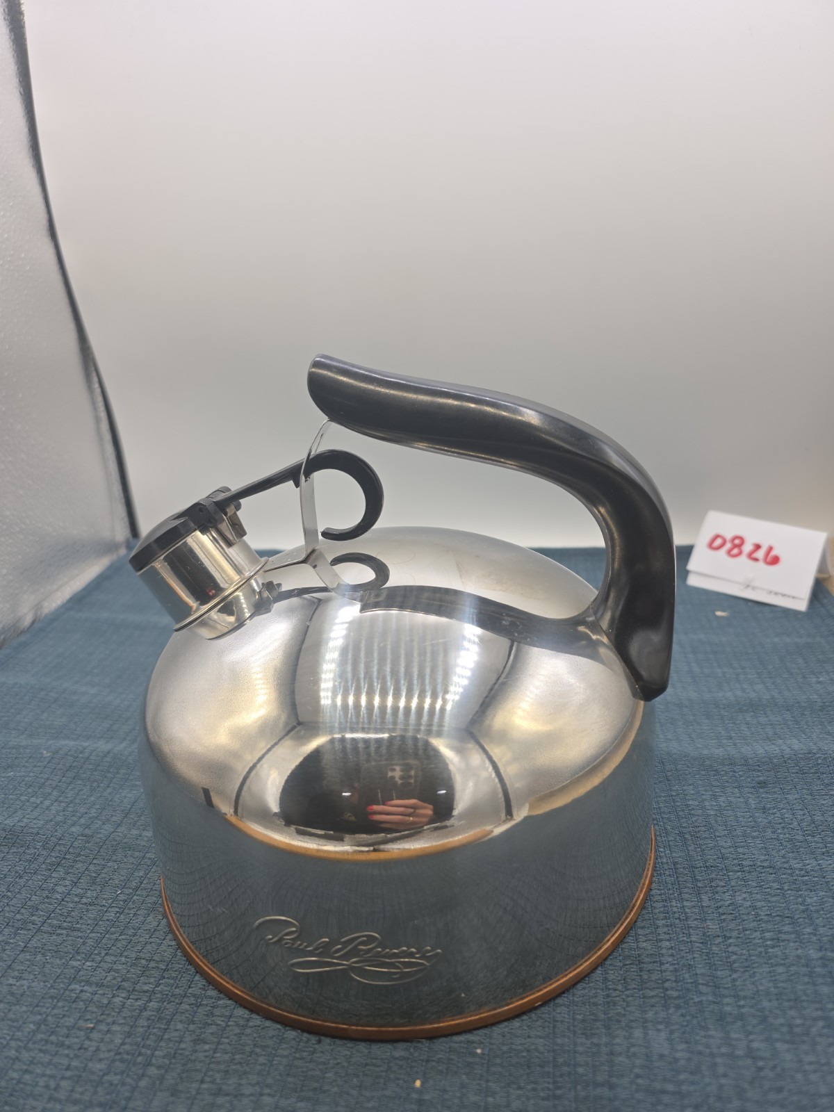 Paul Revere Whistling Tea Kettle Copper Bottom Stainless Steel 2 Qt Paul Revere Whistling Tea Kettle Copper Bottom Stainless Steel 2 Qt