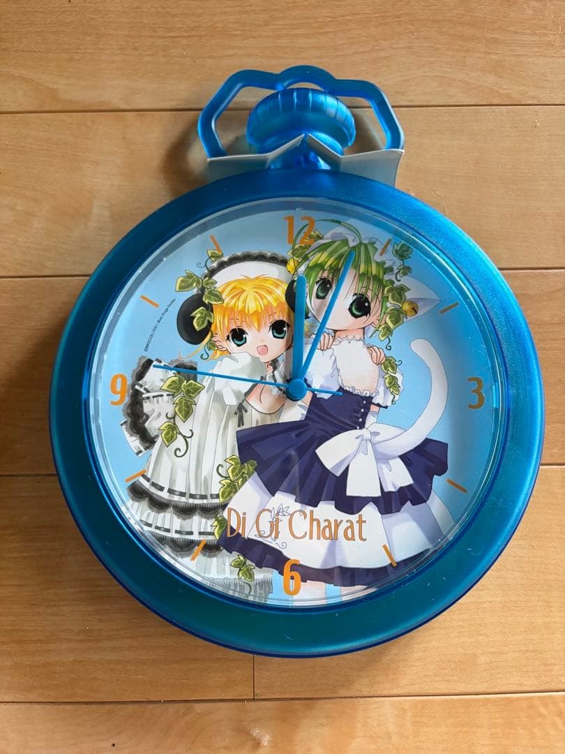 Di Gi Charat wAll clock very scarce Di Gi Charat wAll clock very scarce