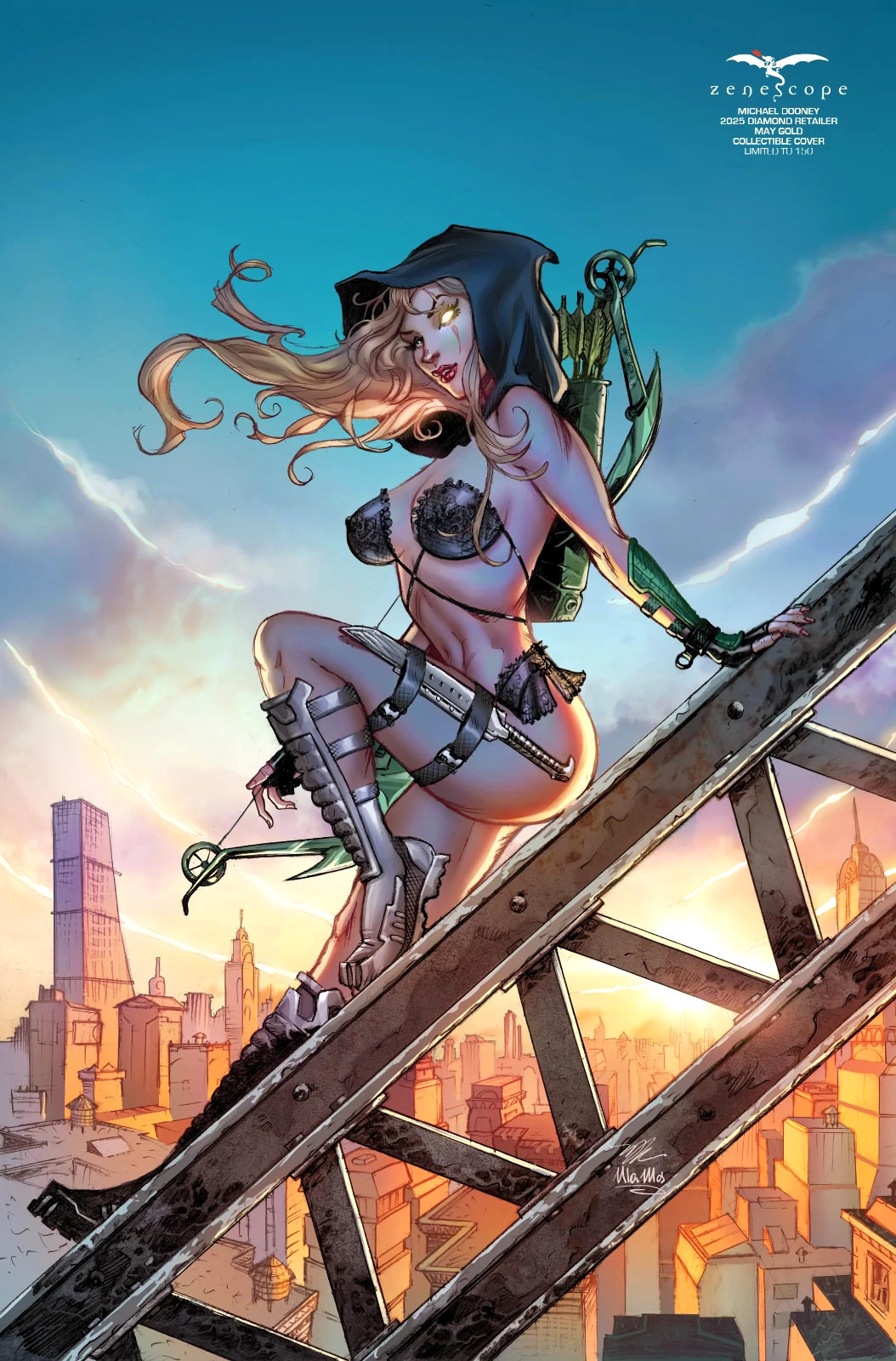 GRIMM TALES OF TERROR #5 V5 - Robyn Hood -D.R. GOLD - Michael Dooney - ZENESCOPE