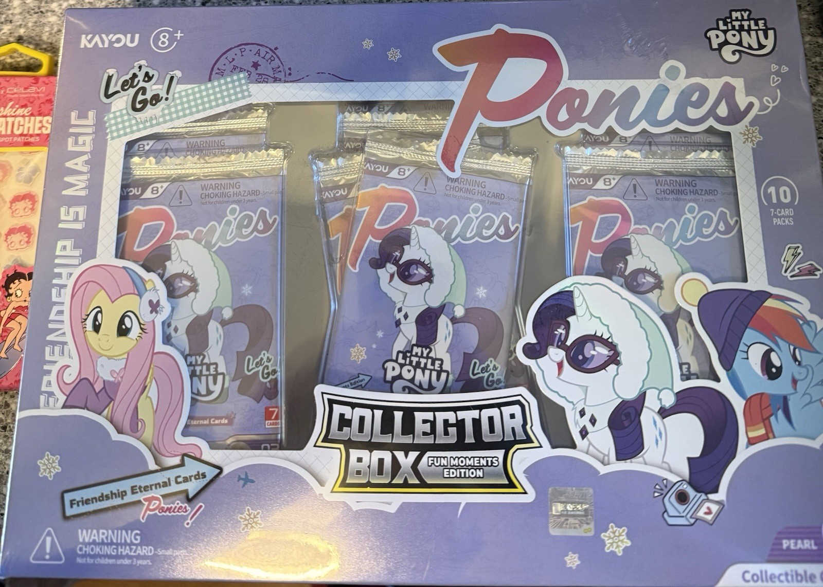 My Little Ponies Friendship Eternal Cards 10Pk Collector Box Set Pearl My Little Ponies Friendship Eternal Cards 10Pk Collector Box Set Pearl