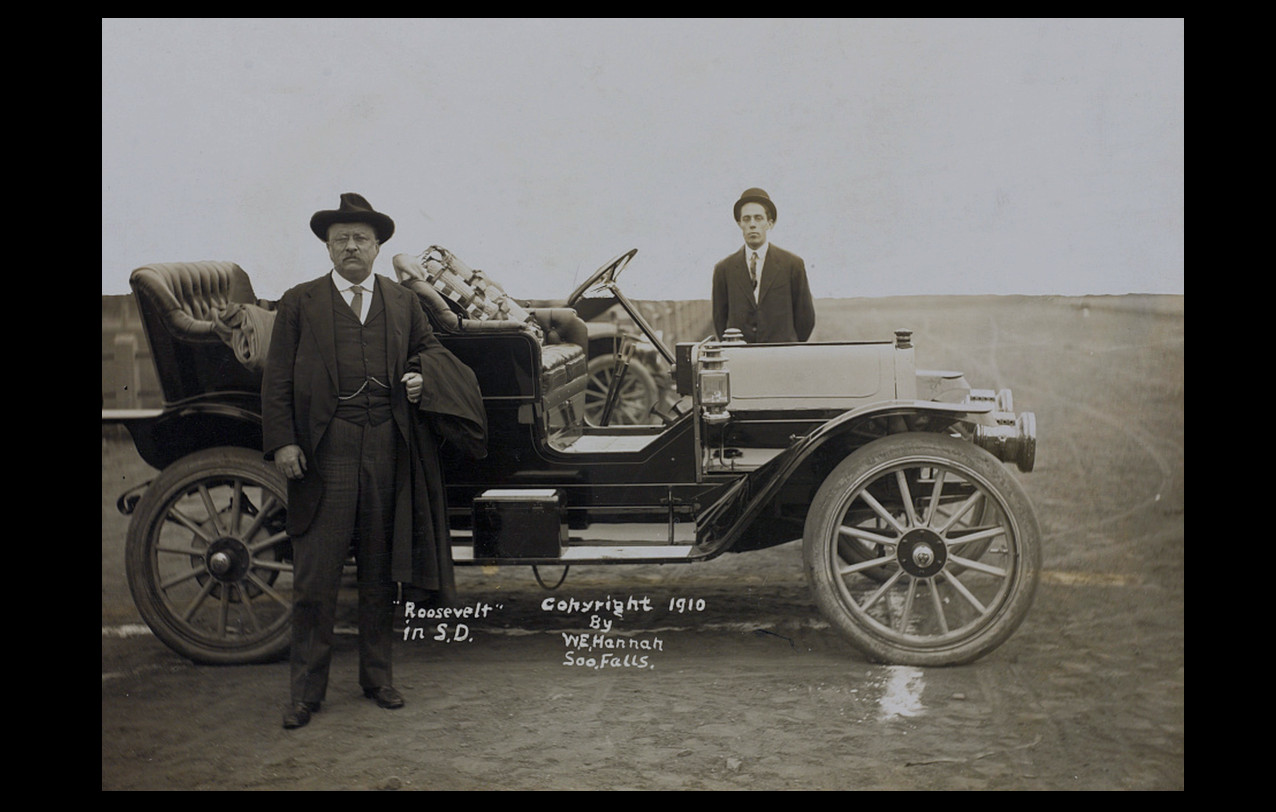 1910 Theodore Teddy Roosevelt PHOTO South Dakota Visit, President Rough Rider