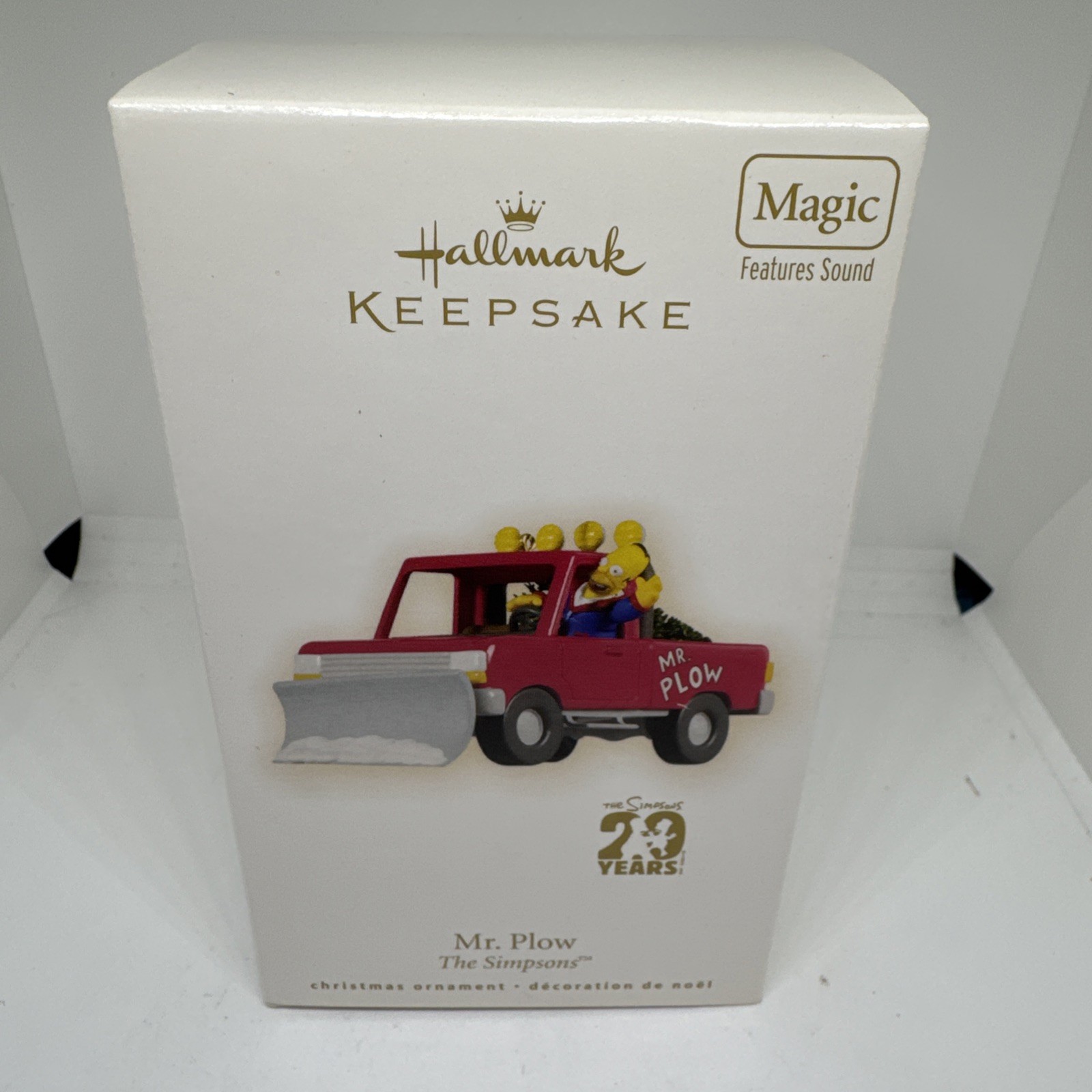 2009 Hallmark Keepsake Mr. Plow The Simpsons 20th Anniversary Rare New 2009 Hallmark Keepsake Mr. Plow The Simpsons 20th Anniversary Rare New