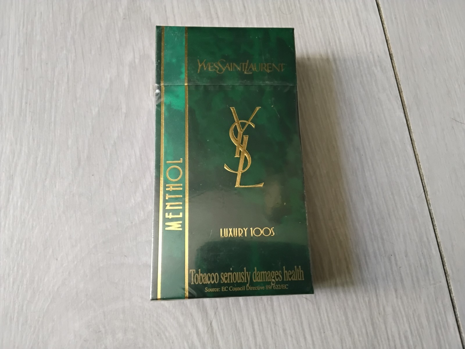 YSL Yves Saint Laurent Cigarette Cartridge Antique Lot X 1 Collection Pack 