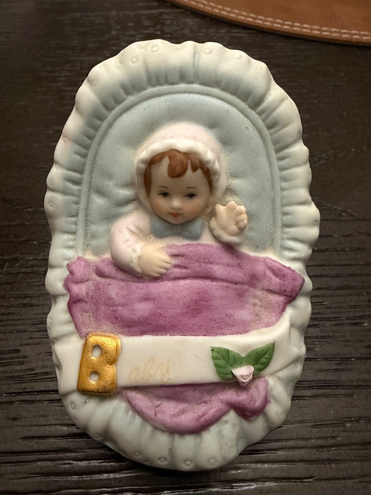 Vintage Enesco “Growing Up Birthday Girls” porcelain/bisque figurines