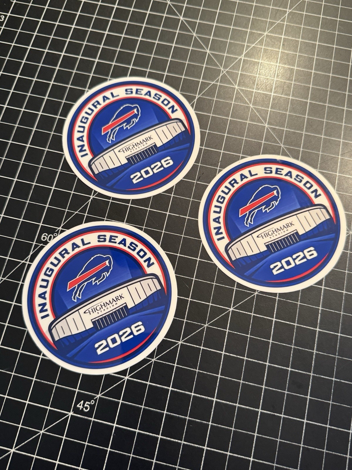 2026 Buffalo Bills Highmark Stadium Inaugural Season Decal Sticker