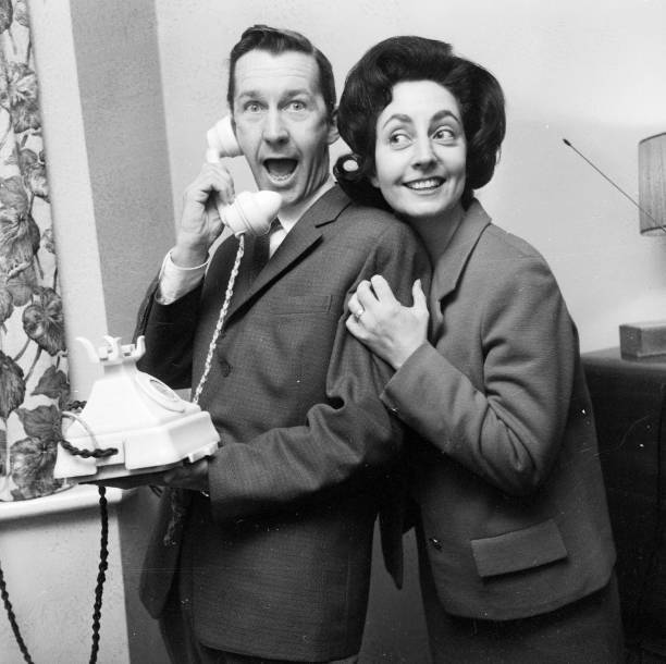 1962 Liverpudlian Comedian Norman Vaughan And His Wife Old Photo 1962 Liverpudlian Comedian Norman Vaughan And His Wife Old Photo