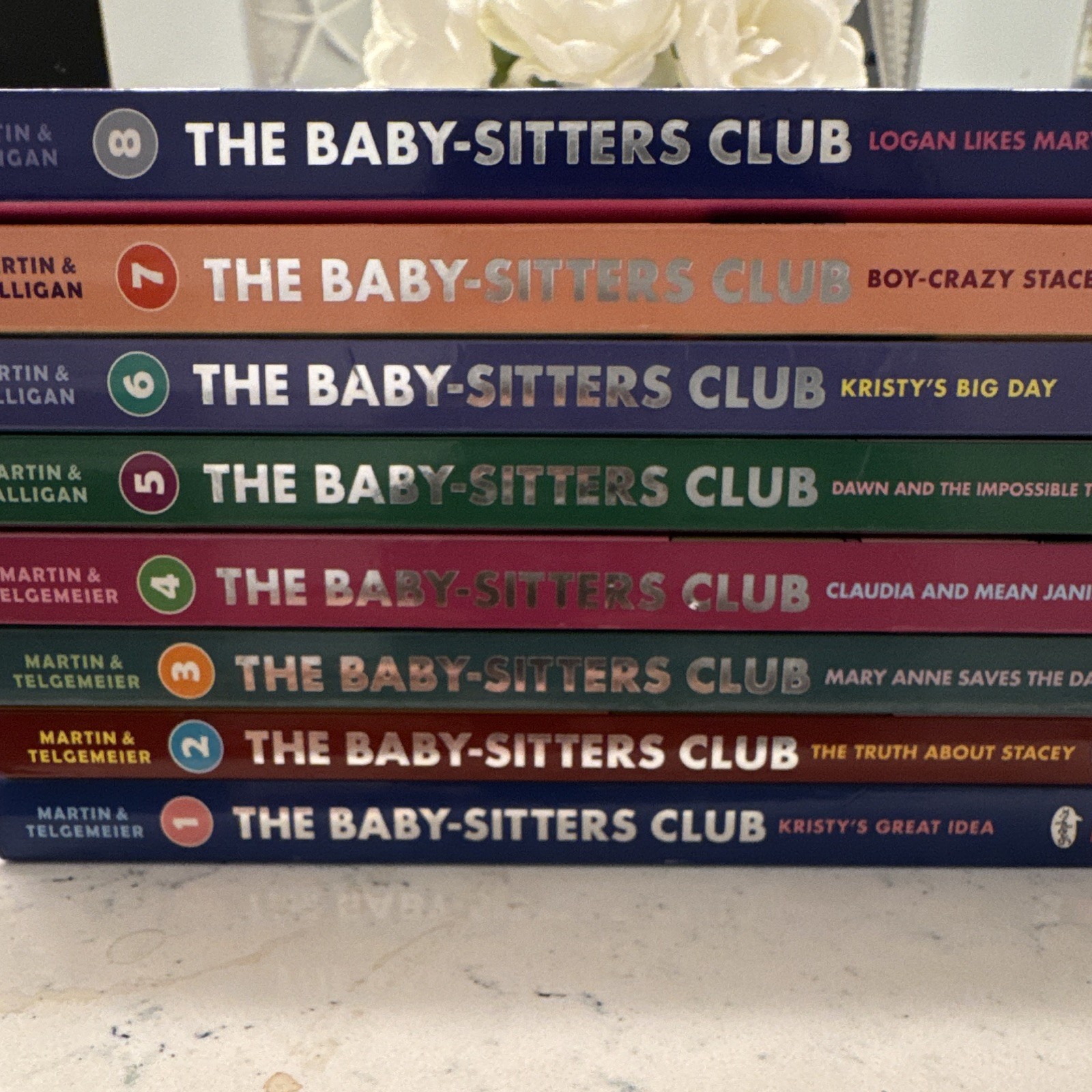 The Baby-Sitters Club Graphic Novels 8 Book set