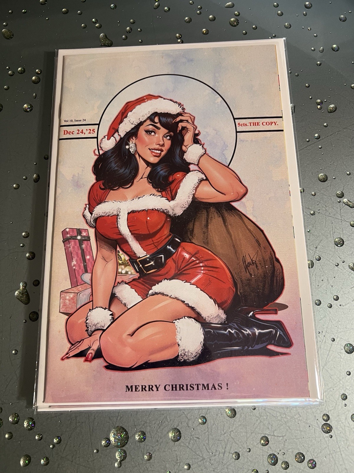Archie Christmas Spectacular #1 -  Cedric Poulat Virgin Variant - Ltd 200 Copies
