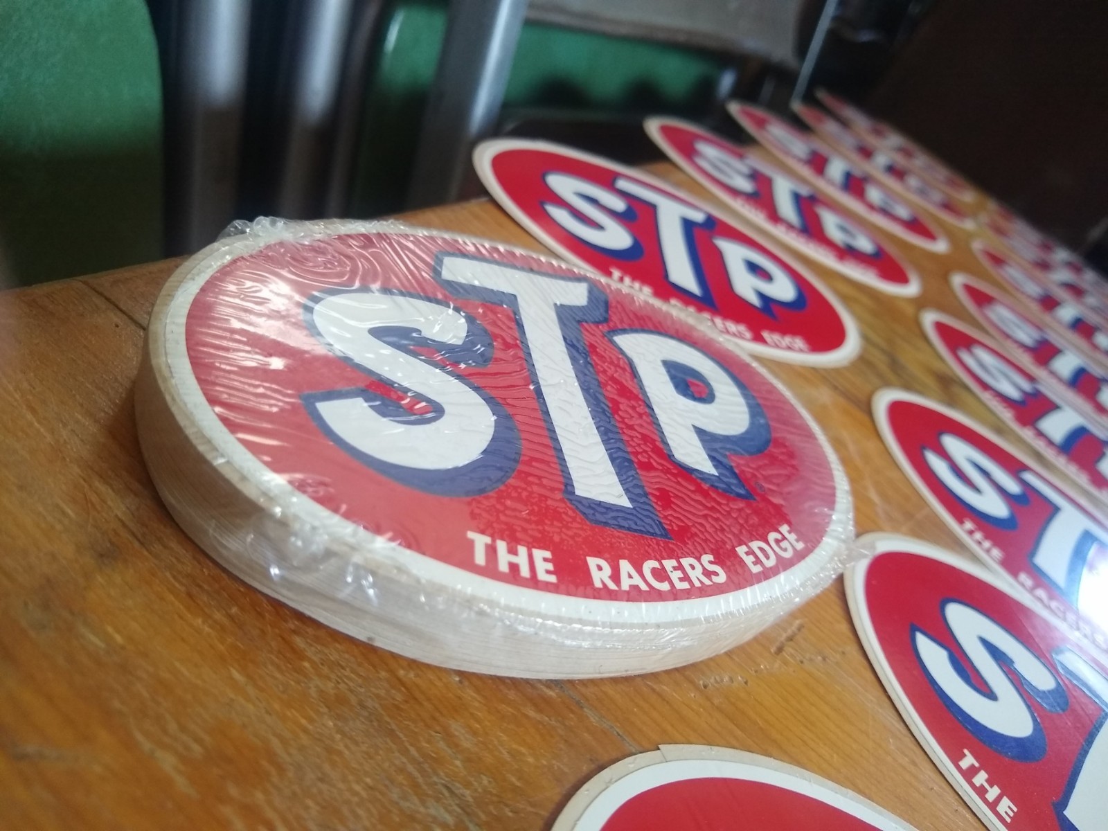 100 STP Vintage Stickers -TWO Packs of 50 Original Decals From the late 1960\'s