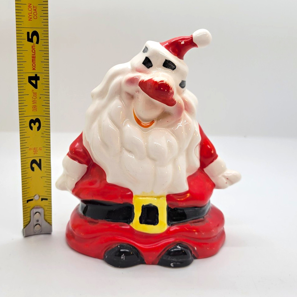 Vintage Kreiss Psycho Santa Christmas Ceramic MCM Kitschy Vintage Kreiss Psycho Santa Christmas Ceramic MCM Kitschy