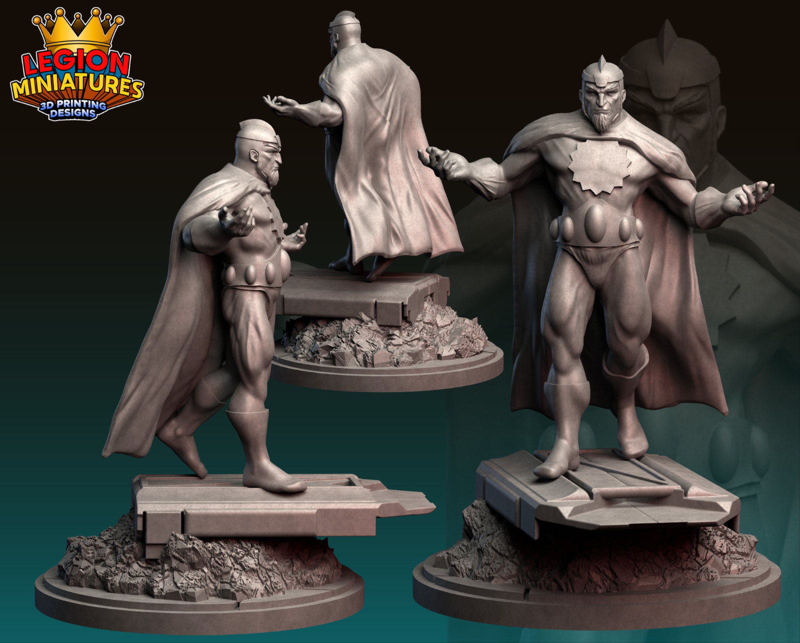 Dr. Light  Resin  Statue Model Kit DC  size choices Unpainted/Unassembled