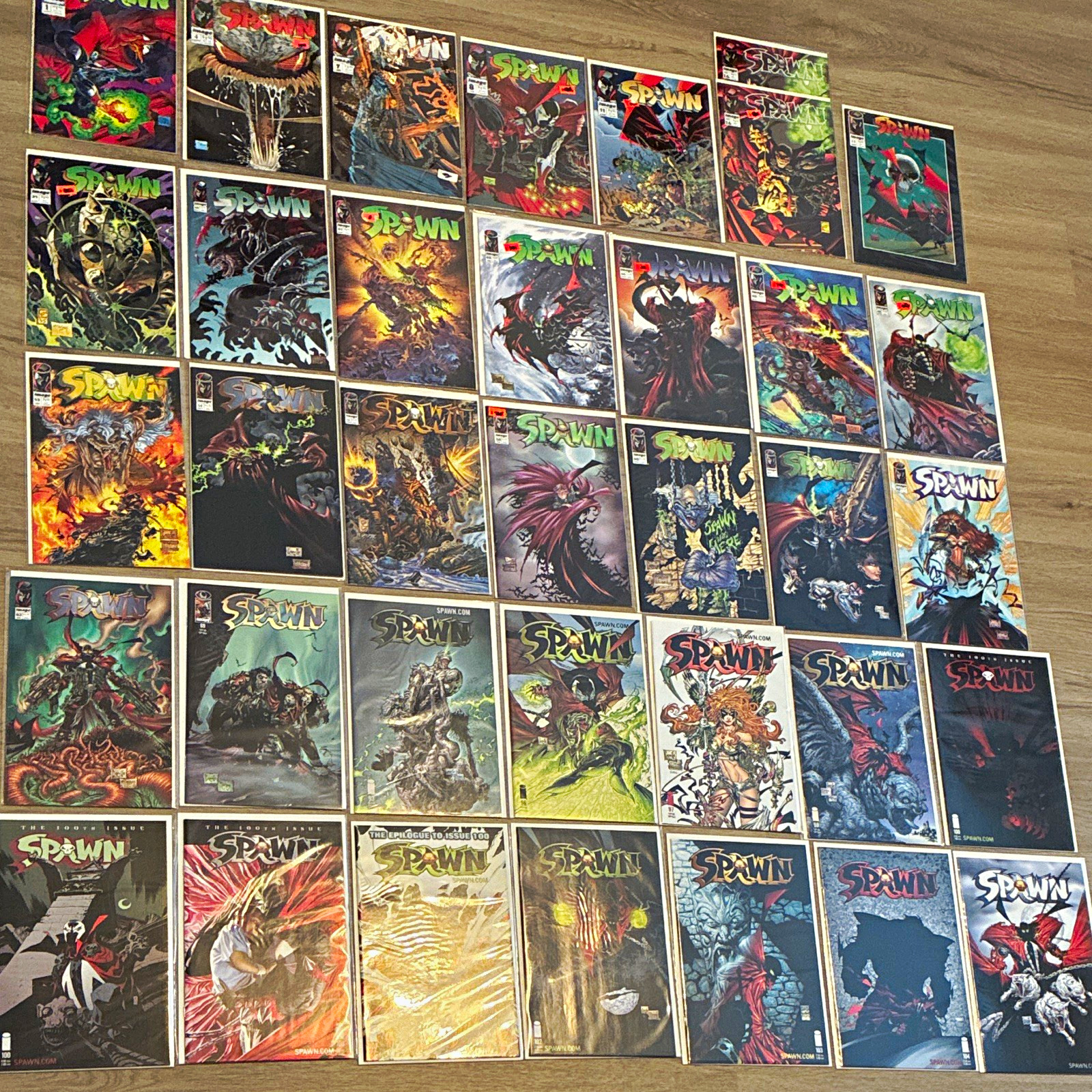 Spawn Comic Book Lot Multiple Issues (Image Comics) Todd McFarlane Spawn Comic Book Lot Multiple Issues (Image Comics) Todd McFarlane