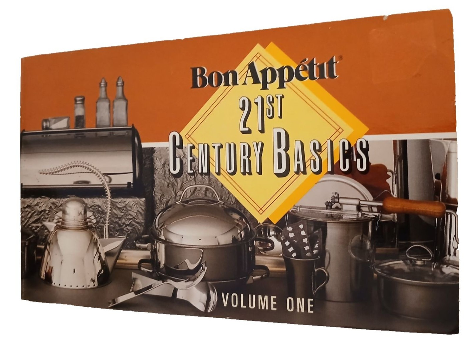 Bon Appetit 21st Century Basics Vol 1 Vintage 1990 Cook Book Kitchen Paperback