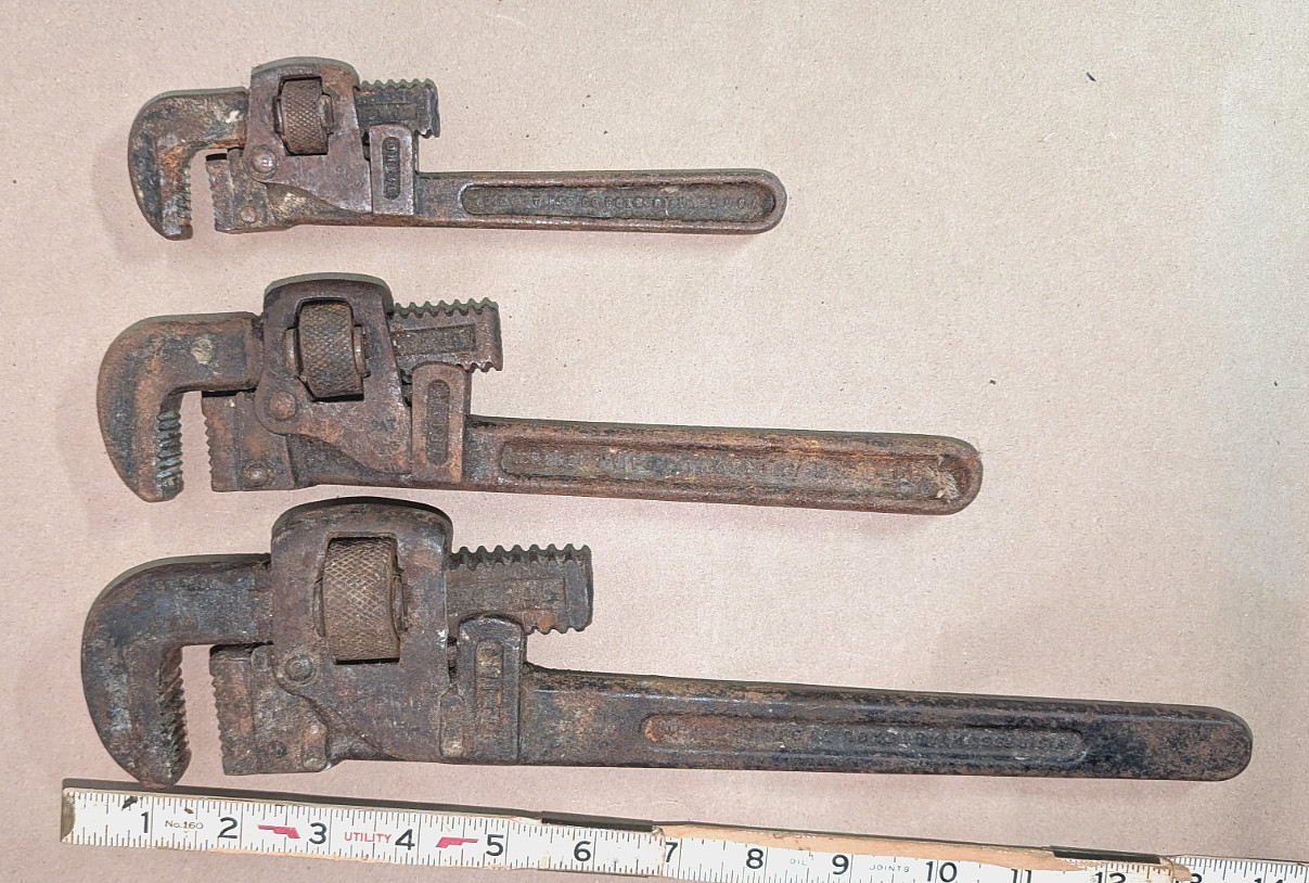 Antique Pipe Wrenches c1900