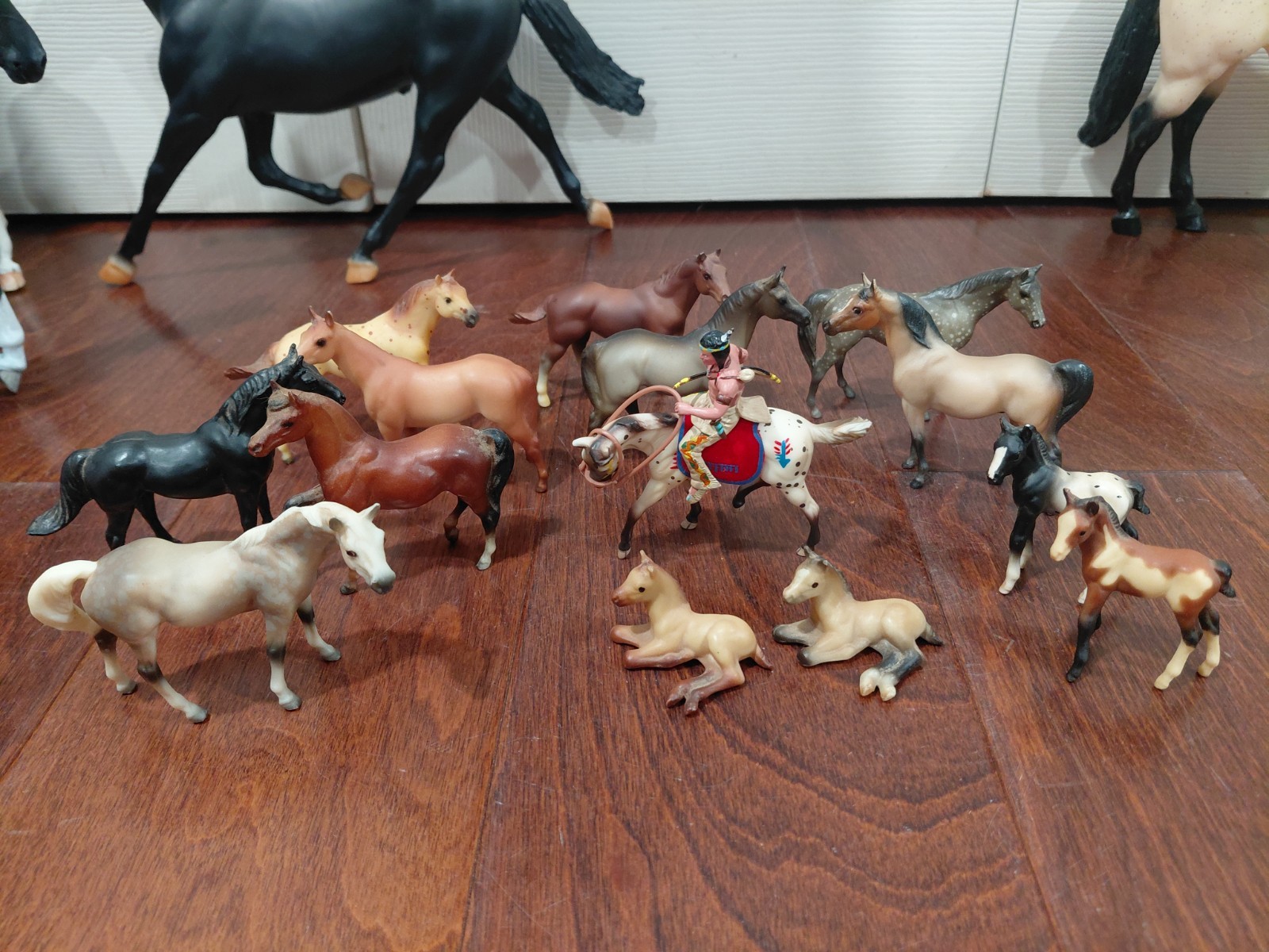 Vintage Breyer Stablemate Horses Lot 1975 Stamped  Mix Lot All From The 70s