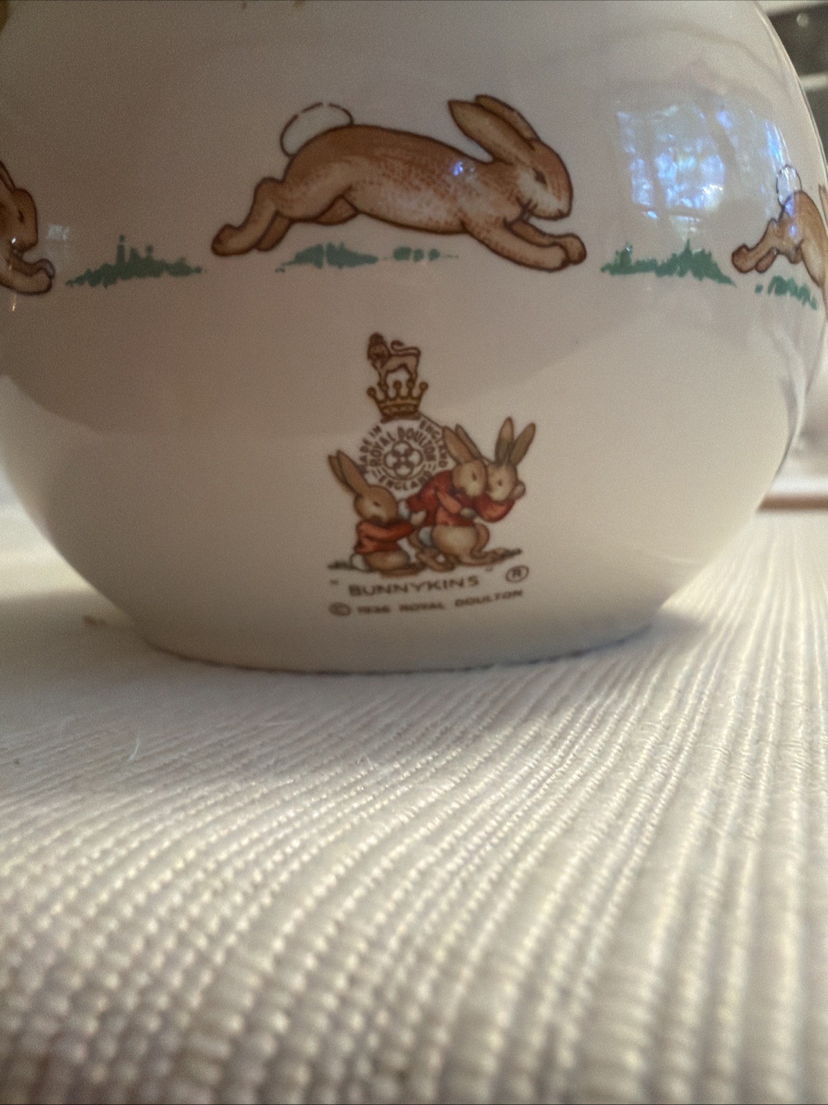 Royal Dalton Bunny Kins 1936 3 Inch Bank Cowboys And Indians