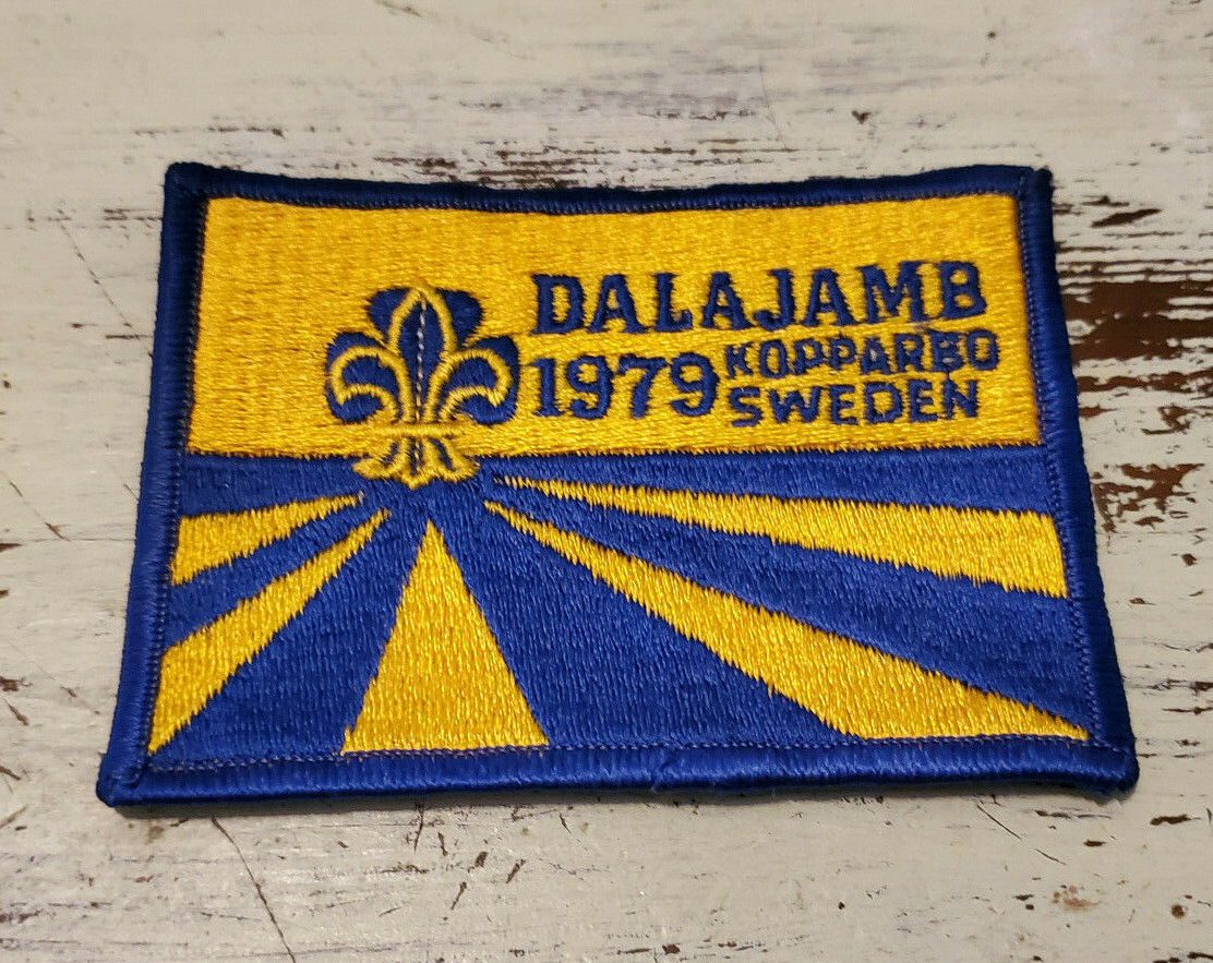 NM Vintage Boy Scouts of America Dalajamb Kopparbo Sweden 1979 Patch