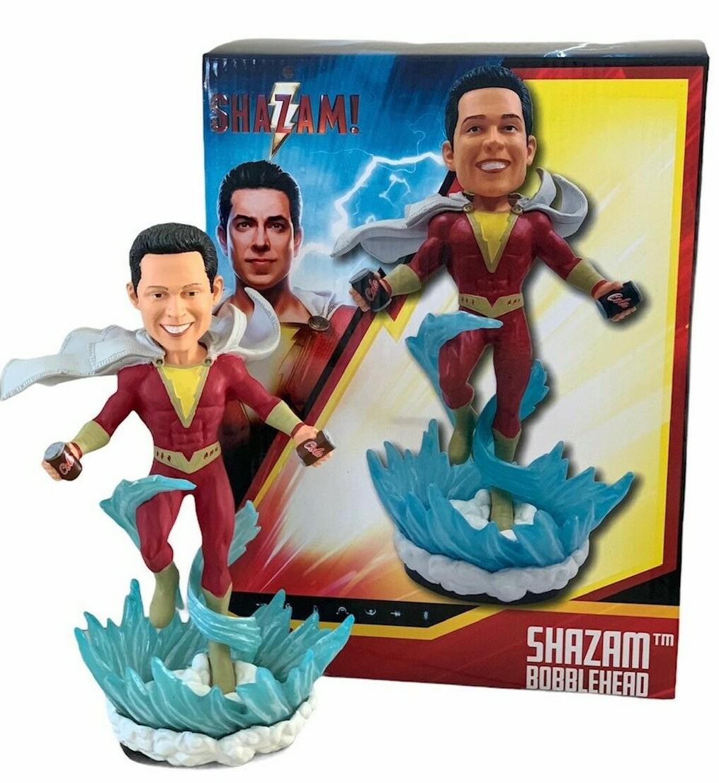 DC Comics SHAZAM Movie Bobblehead Collectible Figurine 9 DC Comics SHAZAM Movie Bobblehead Collectible Figurine 9
