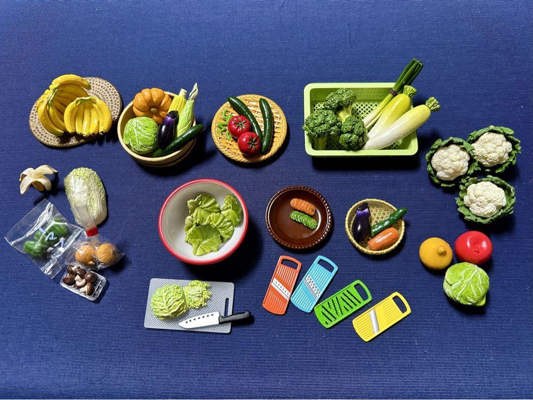 Re-Ment Petit Sample Series Greengrocer 2006 Rare