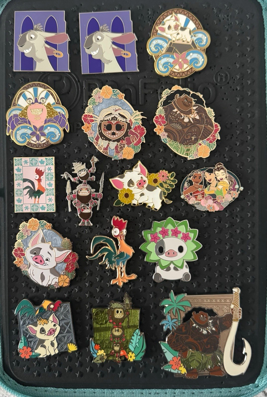 Authentic Disney Pin Collection (Winnie the Pooh and Moana) - Over 60 Pins