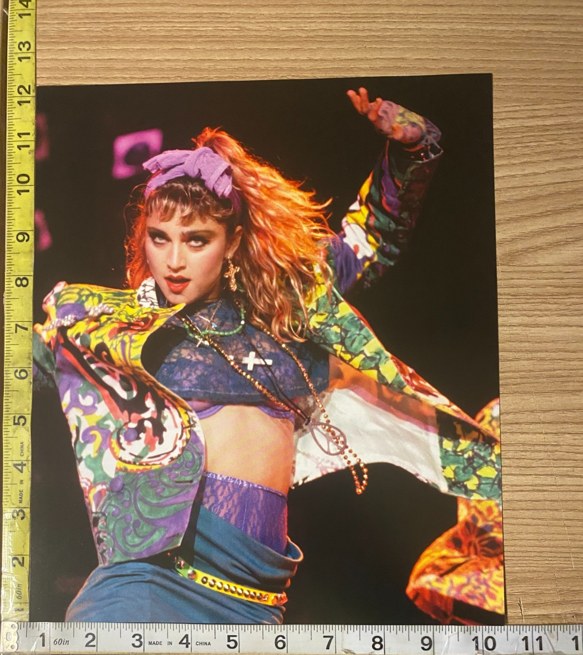 Madonna In Concert On Stage 3 Scene Book Photograph Madonna In Concert On Stage 3 Scene Book Photograph