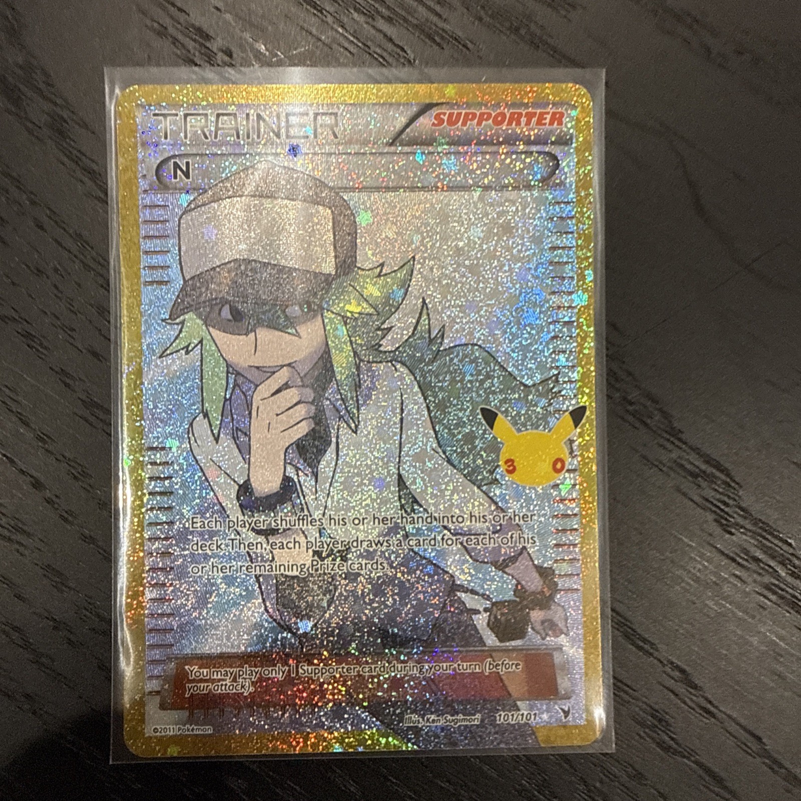 Pokemon 30th Anniversary N Trainer 101/101 English Pokemon 30th Anniversary N Trainer 101/101 English
