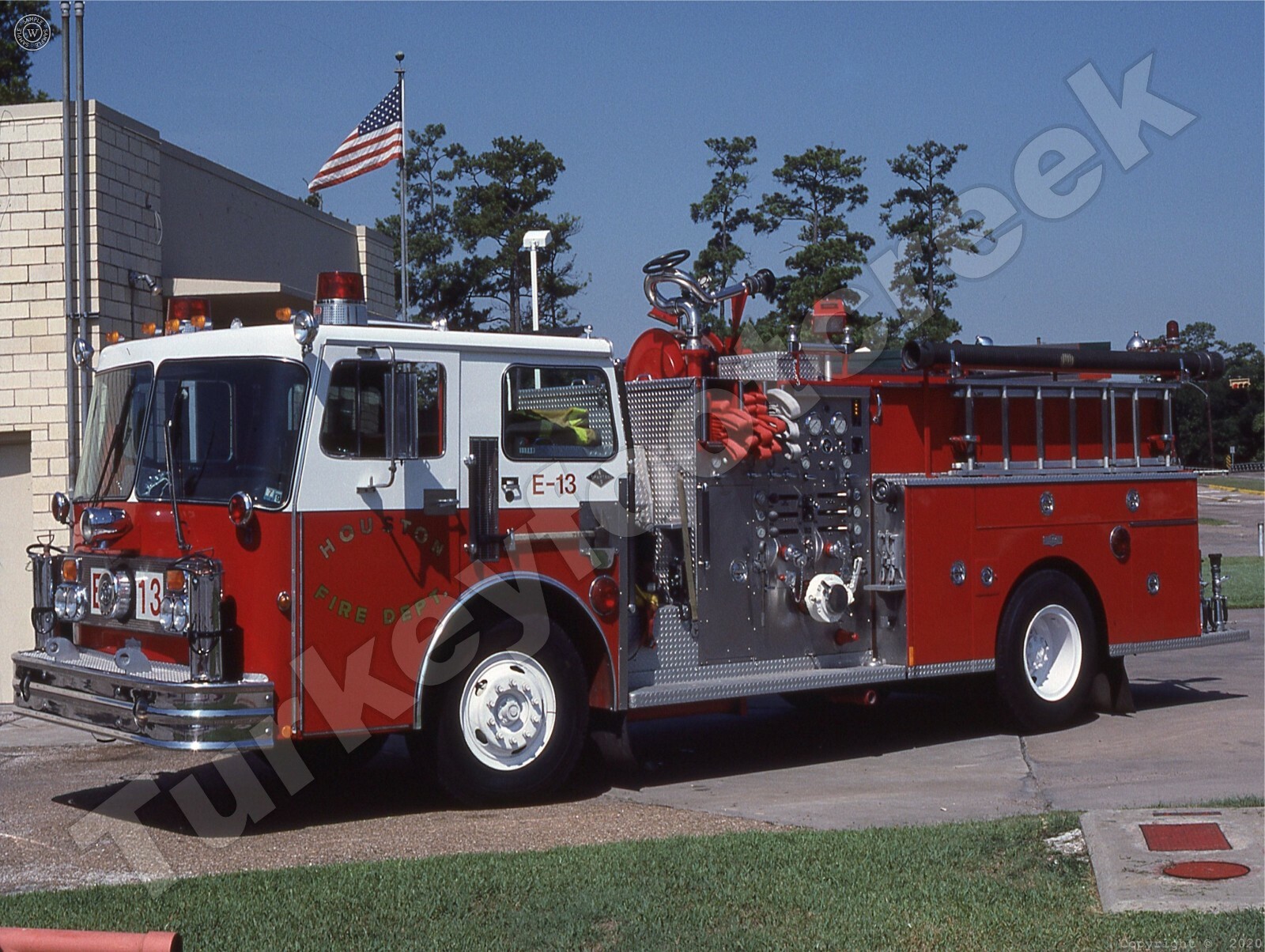 1982 Houston,TX Fire Truck E13 9\