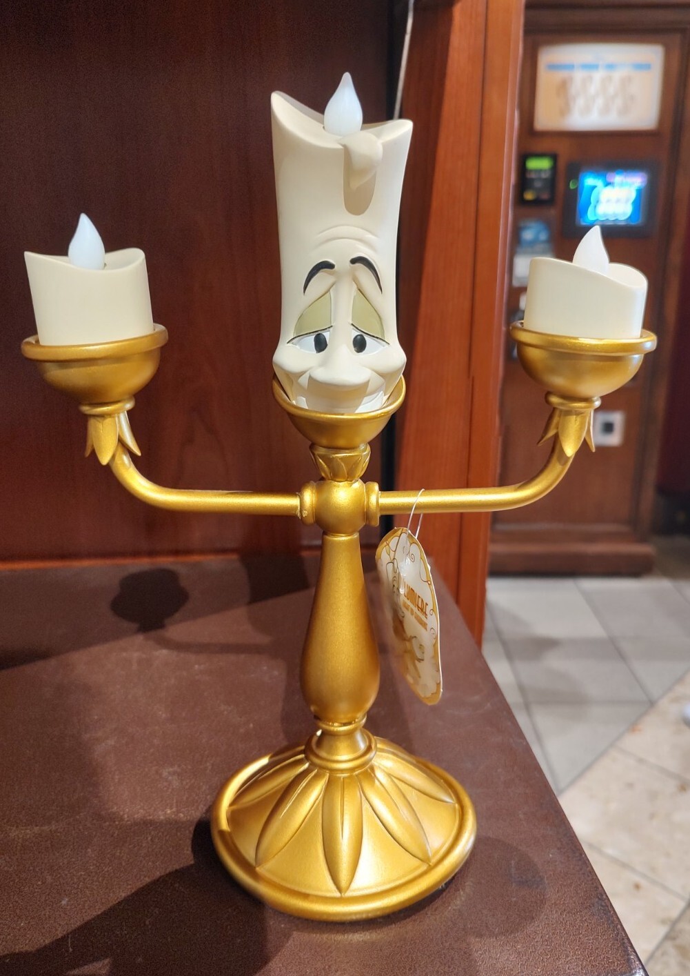 DISNEY PARKS LUMIERE BEAUTY & THE BEAST 11\