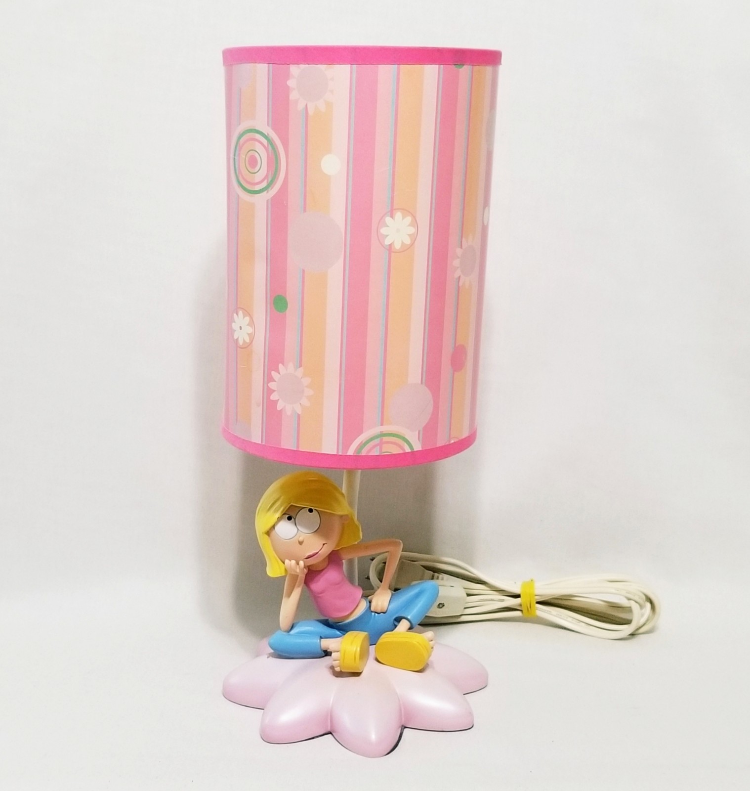 Vintage Disney Lizzie McGuire Desk Lamp / Light Hilary Duff RARE