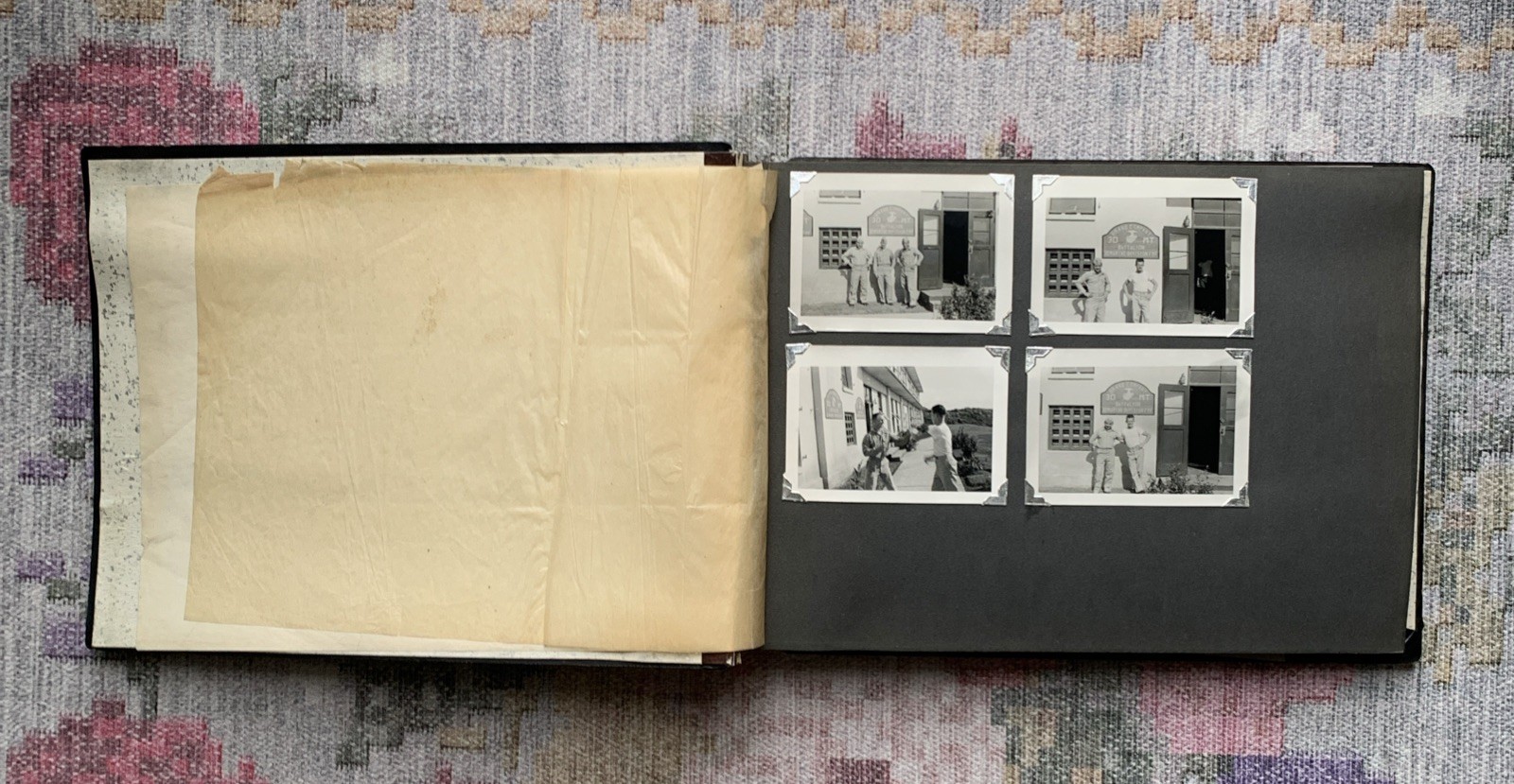 Vintage Photo Album Of Y the US Military Co, Party (Paraguay?) 1957