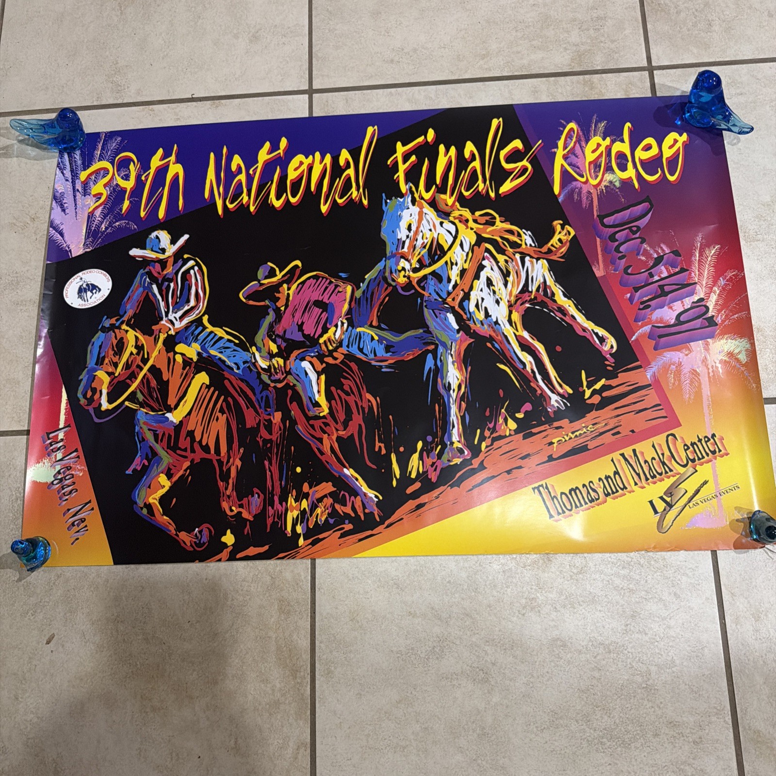 1997 National Finals Rodeo Poster