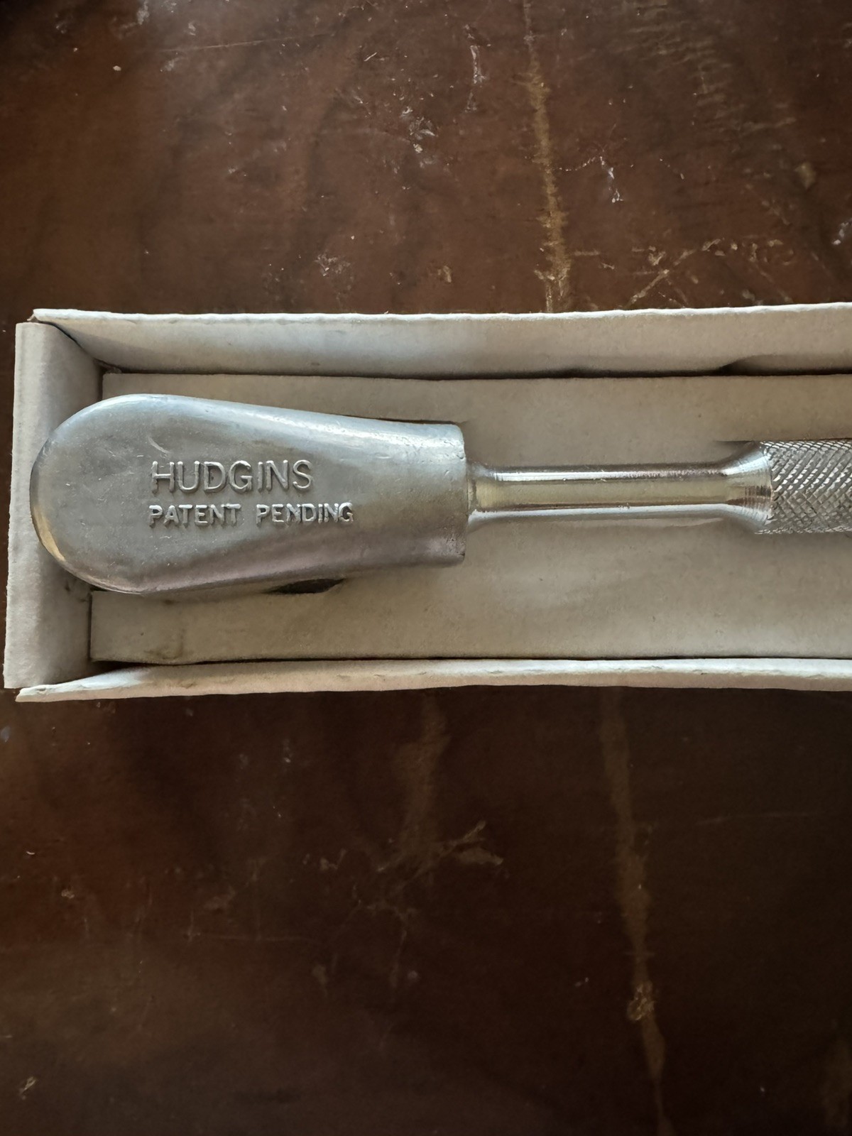 Vintage Hudgins Twist Handle Ratchet Speed Wrench 3/8