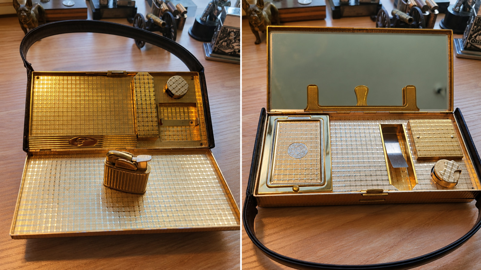 Vintage EVANS 1950s Gold Tone Liltadies Cigarette Case Purse Vintage EVANS 1950s Gold Tone Liltadies Cigarette Case Purse