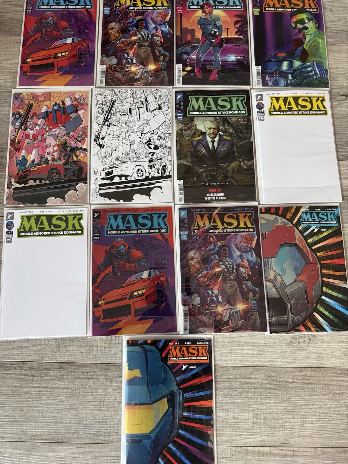 Image Comics MASK #1 13 Book Lot Cover A-G Plus 1:25 Incentive Plus Foils NM Image Comics MASK #1 13 Book Lot Cover A-G Plus 1:25 Incentive Plus Foils NM