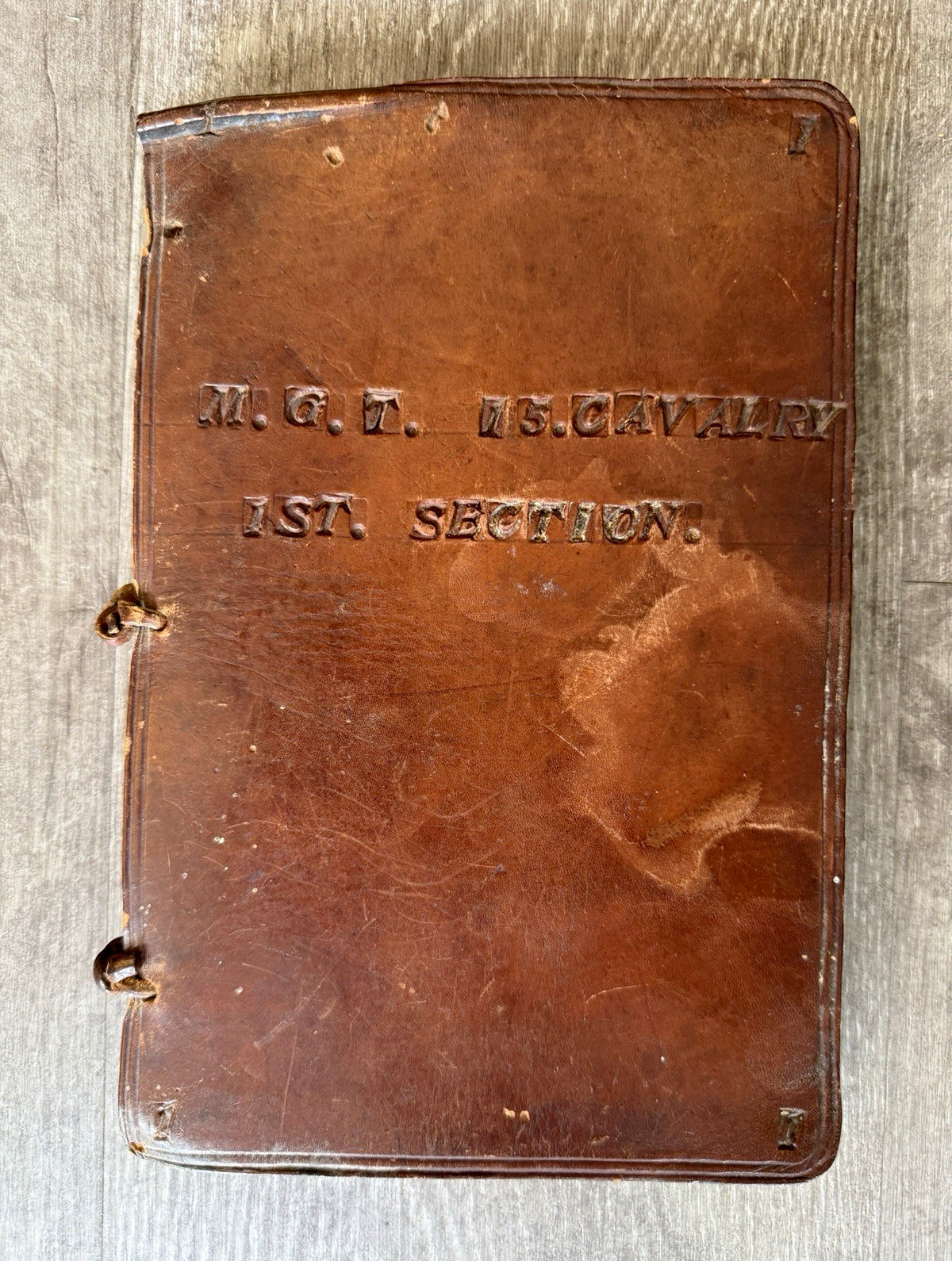 15th Cavalry Hotchkiss M1909 Handbook + Supplement 1915 Original Machine Gun