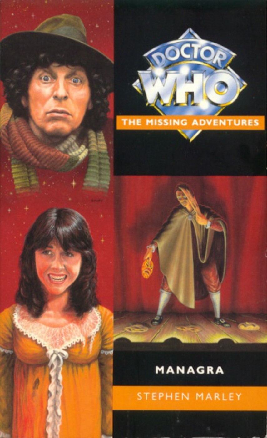 4th Dr Doctor Who (Tom Baker) Missing Adventures Book - MANAGRA (Mint New)