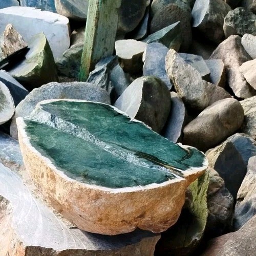 Natural Rough Nephrite Jade Stone – Raw Nephrite – Green Jade – 20,400 Grams