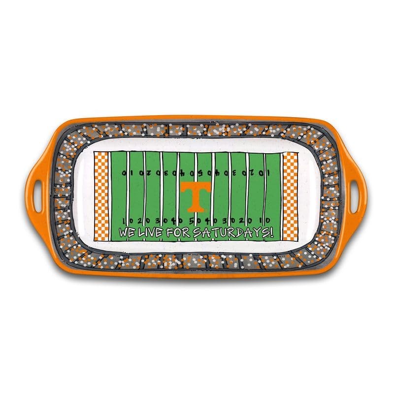 Magnolia Lane Tennessee Volunteers Stadium Serving Tray 9 Magnolia Lane Tennessee Volunteers Stadium Serving Tray 9