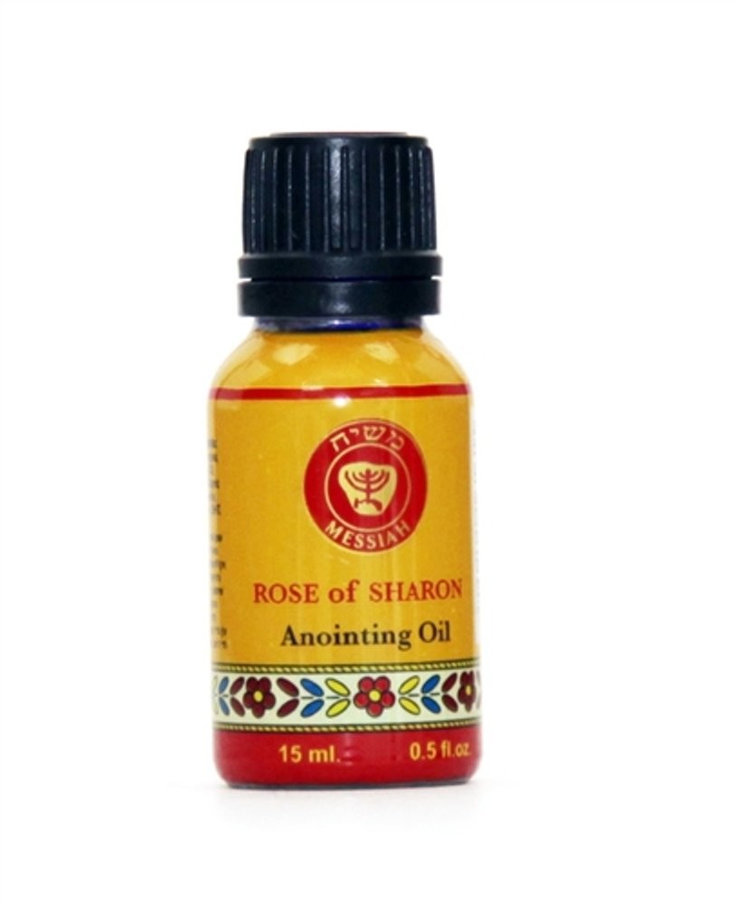 Ein Gedi Rose of Sharon in Cobalt blue glass bottle - 15ml (0.5 fl. oz.) Ein Gedi Rose of Sharon in Cobalt blue glass bottle - 15ml (0.5 fl. oz.)
