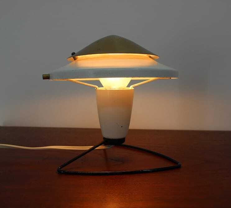 Pair of Midcentury table or wall lamps Zukov, 1950s