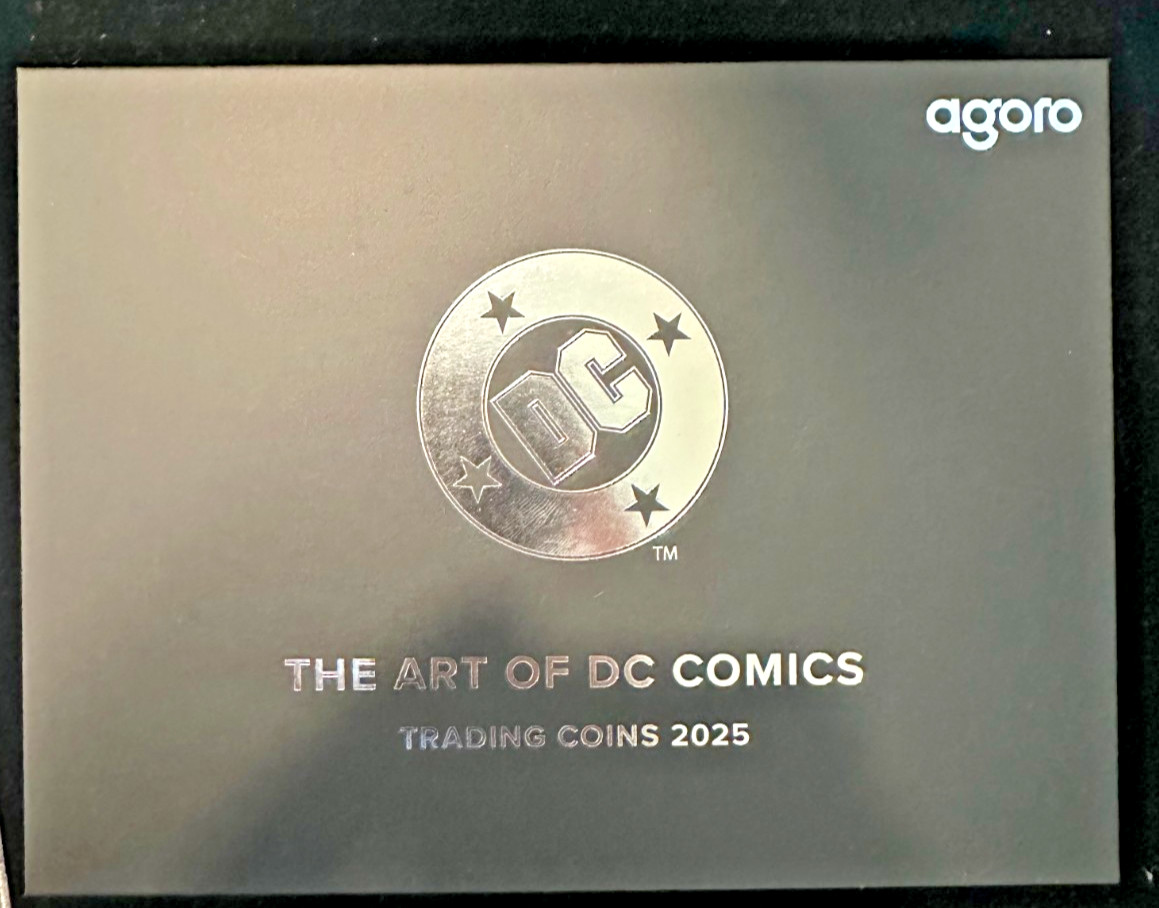 2025 Agoro Art of DC Comics Mint Trading Coins EMPTY BOX/BOOK - NO COINS 2025 Agoro Art of DC Comics Mint Trading Coins EMPTY BOX/BOOK - NO COINS