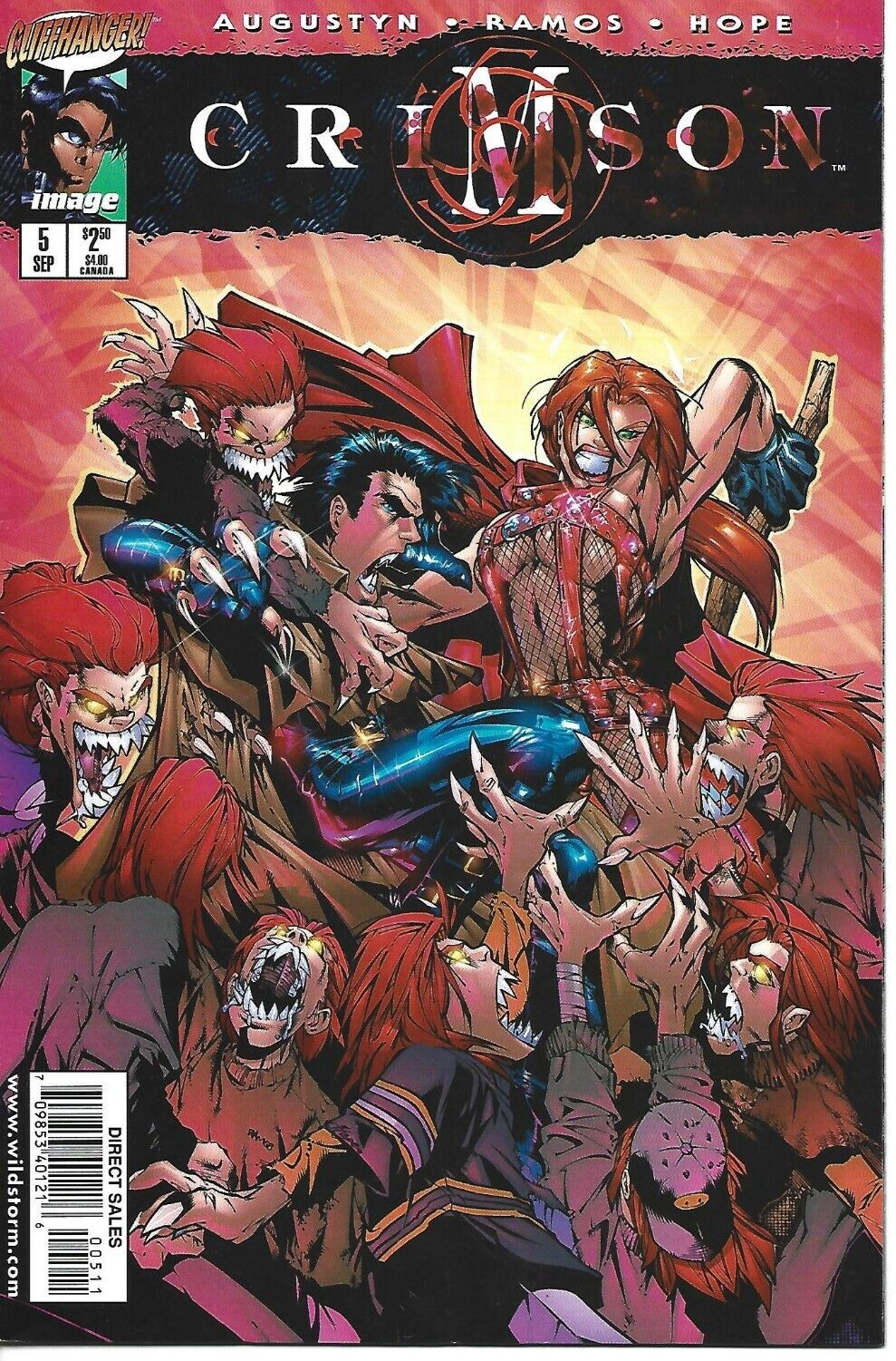 CRIMSON #5 IMAGE COMICS 1998 BAGGED AND BOARDED