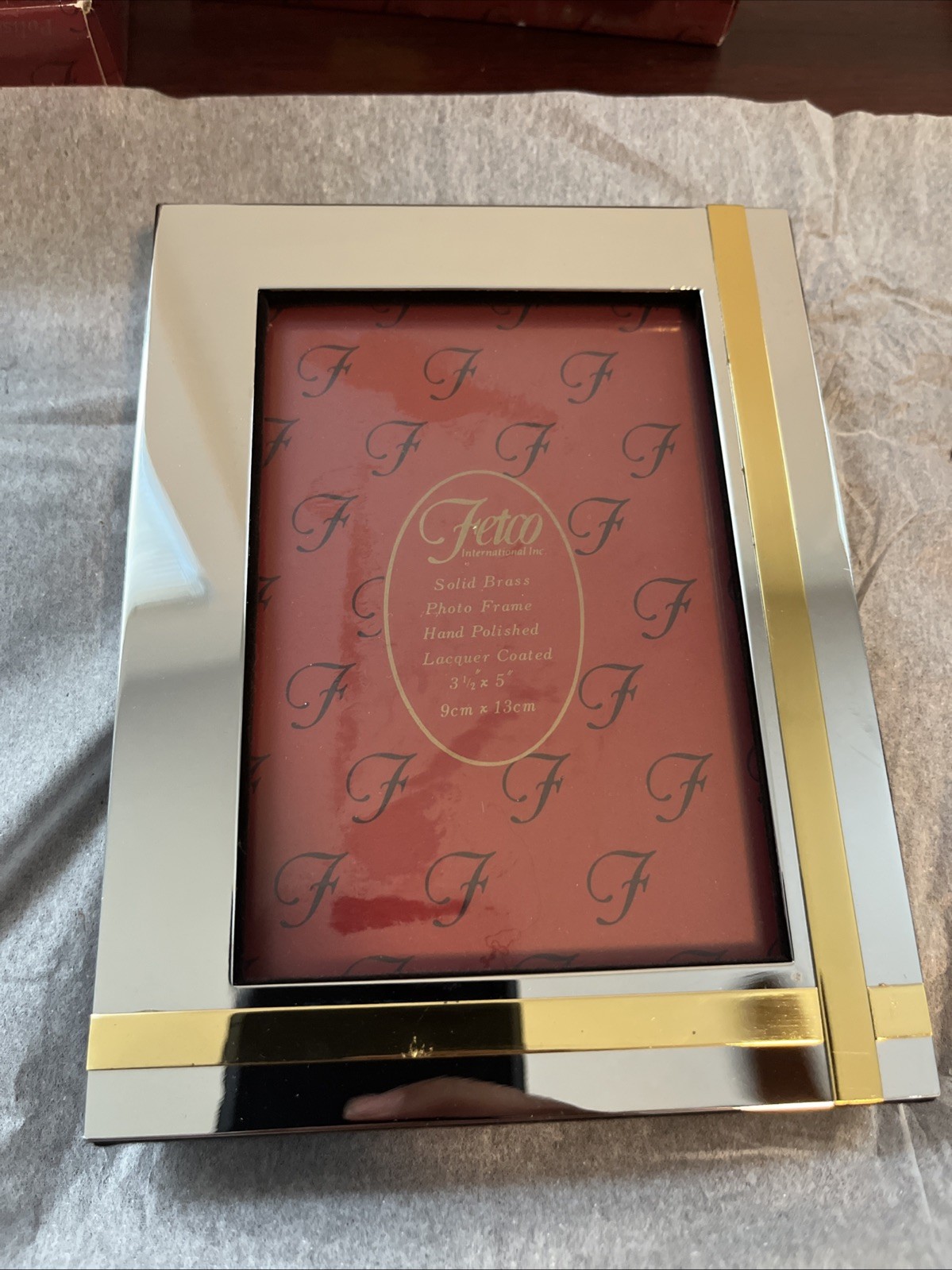 Lot Of 8 vintage Fetco Vintage Brass Picture Frame 3 1/2 x 5 inch Lot Of 8 vintage Fetco Vintage Brass Picture Frame 3 1/2 x 5 inch