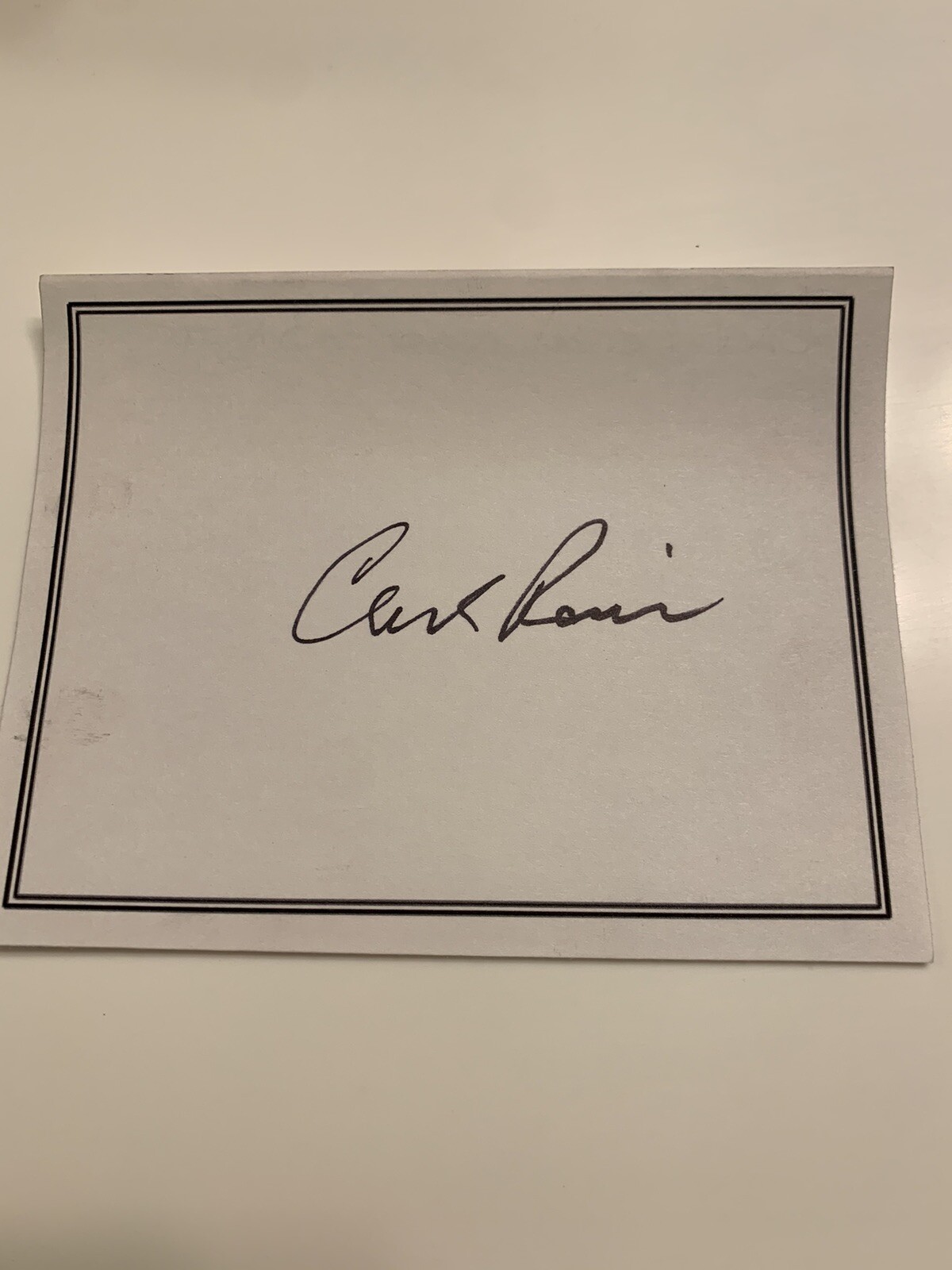 Carl Reiner American Actor Writer Author Signed Bookplate Autographed New