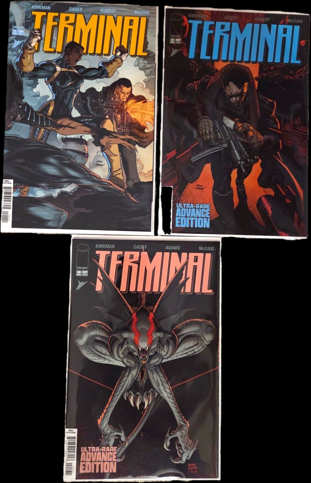 Terminal #1 , #2, And #10. Comic Book Lot