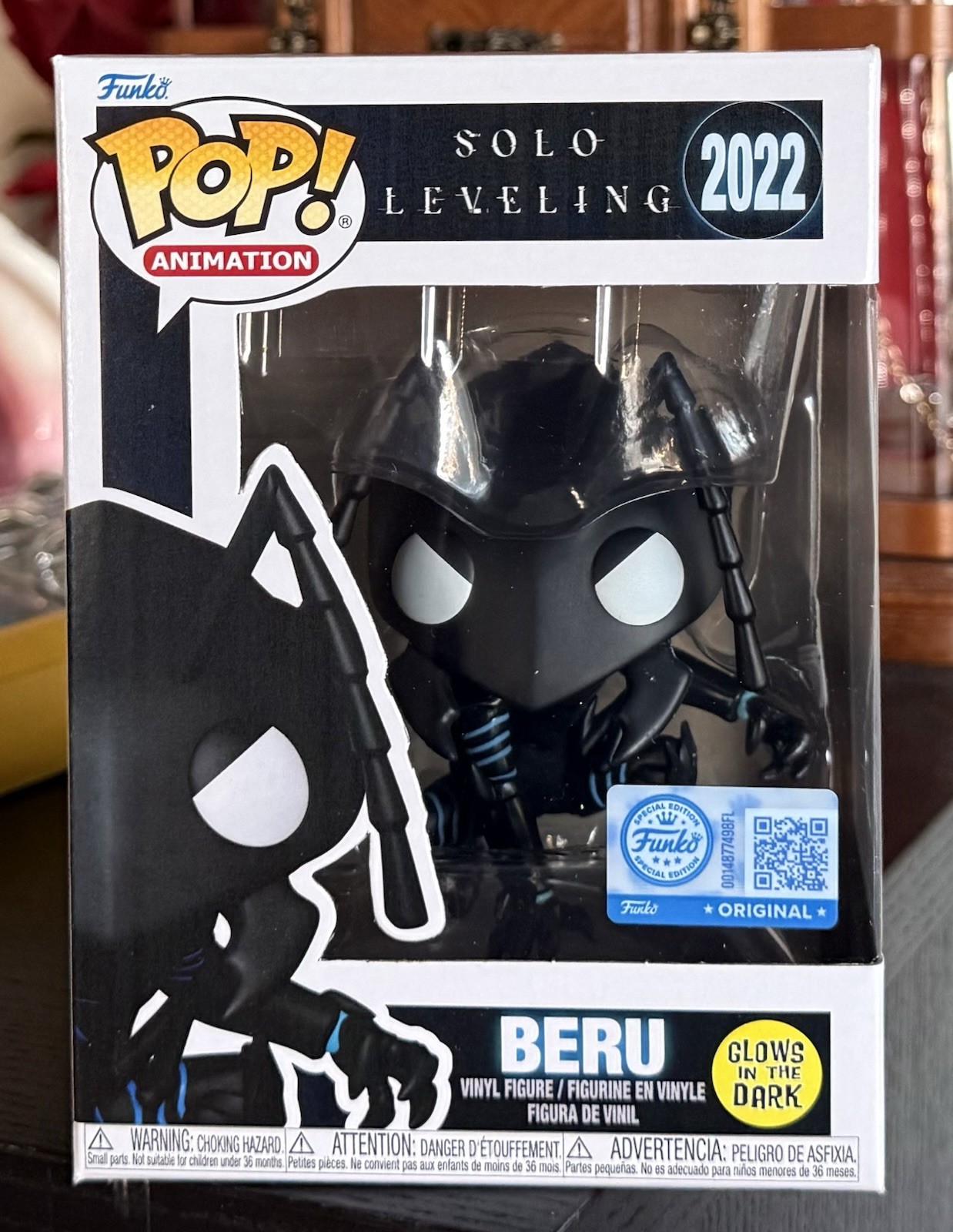 GITD Funko Pop: BERU #2022 Solo Leveling Entertainment Earth Exclusive Restock GITD Funko Pop: BERU #2022 Solo Leveling Entertainment Earth Exclusive Restock
