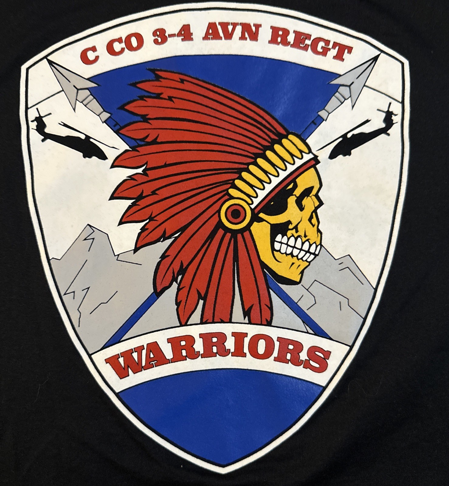 Under Armour T Shirt 2XL Black US Army 3-4 Aviation Ivy Assault Warriors XXL Tee Under Armour T Shirt 2XL Black US Army 3-4 Aviation Ivy Assault Warriors XXL Tee
