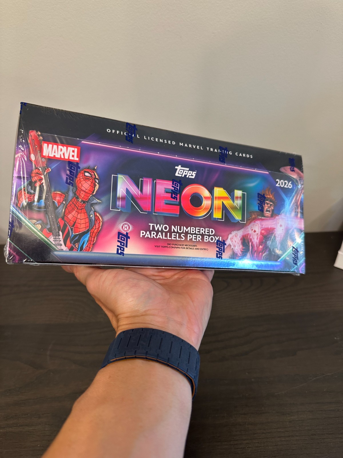 2026 Topps Marvel Neon Hobby Box Factory Sealed IN HAND SHIPS TODAY Not Presale